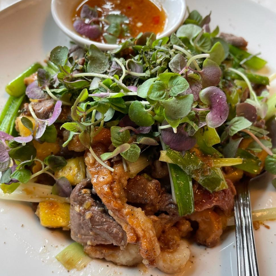 Photo of BẮC NINH sliced hudson valley duck, ginger sauce, fresh rice noodle from Saigon Babylon