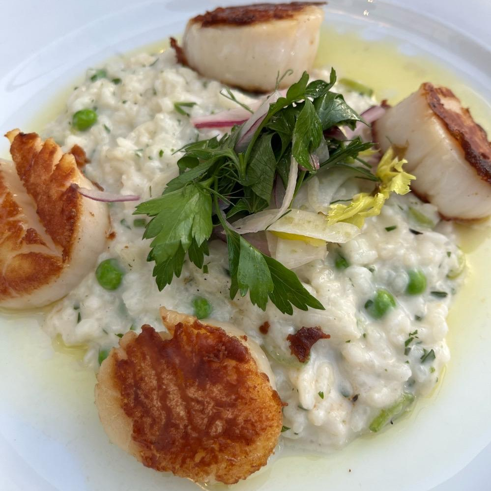 Photo of Scallops and risotto from Ocean Prime