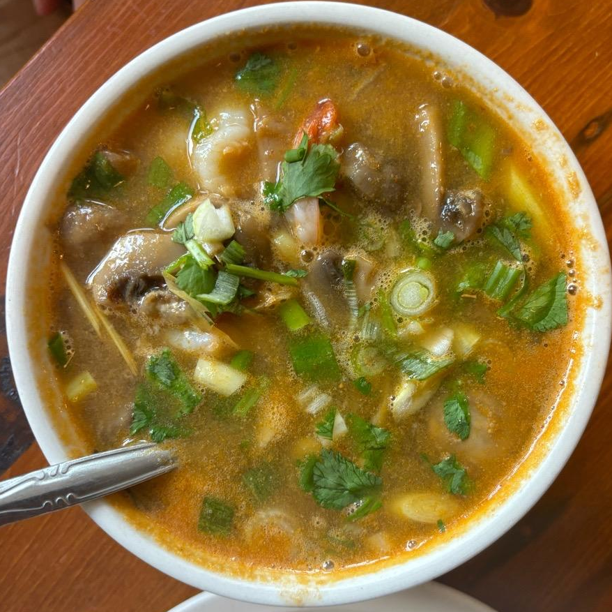 Photo of Tom yum soup from Aroy Thai Chicago