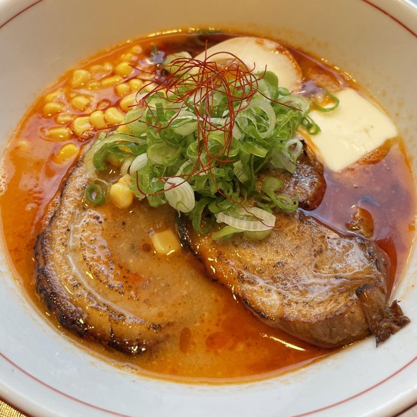 Photo of Spicy miso ramen- delicious flavorful broth with perfectly char grilled chashu and chewy yellow noodles! from Tora Ramen