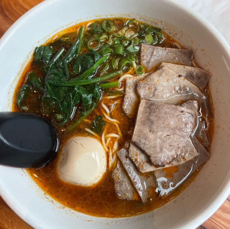 Photo of Spicy beef ramen from Mecha Noodle Bar