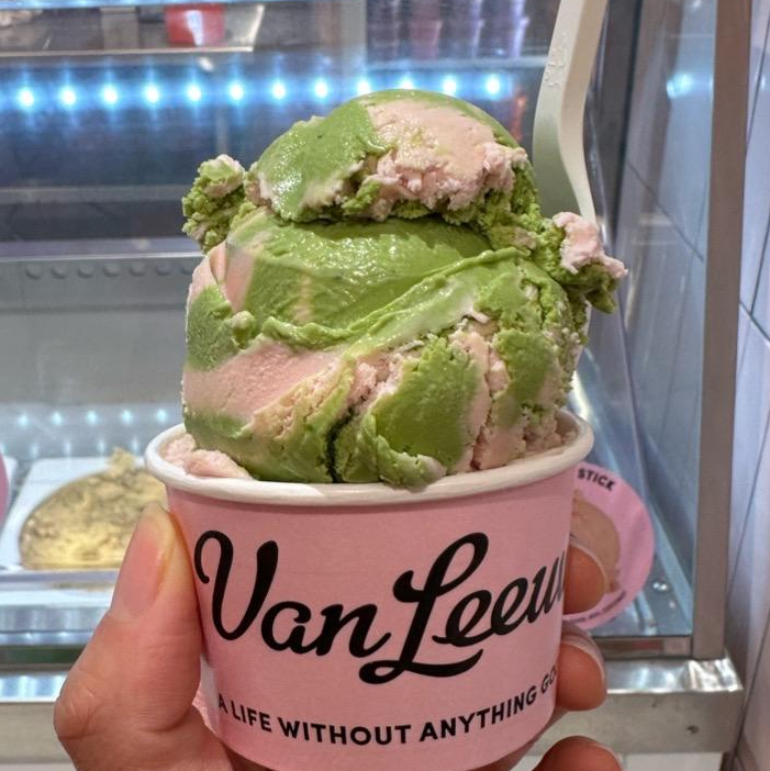 Photo of Strawberry matcha latte from Van Leeuwen Ice Cream