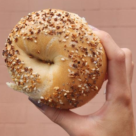 Photo of Everything bagel from Holey Dough & Co.