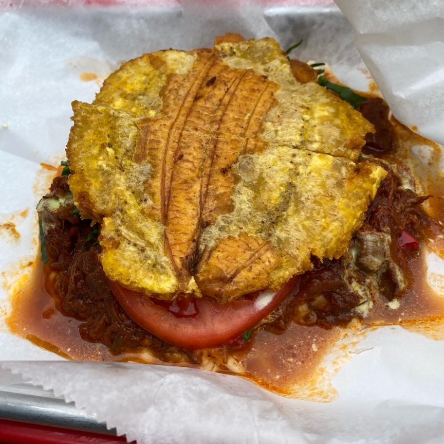Photo of Ropa Vieja Jibarito from Omarcito’s Latin Cafe