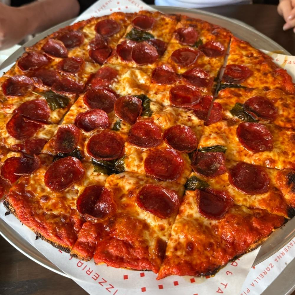 Photo of Spicy vodka pizza with pep and hot honey from Zarella Pizzeria & Taverna