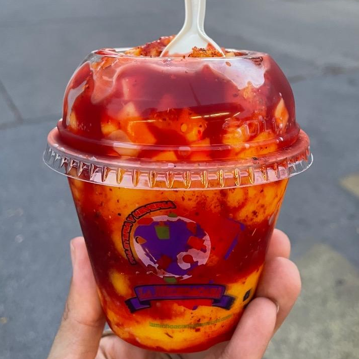 Photo of mangonada from La Michoacana Premium