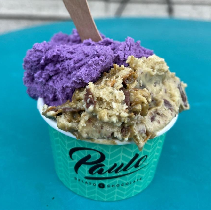 Photo of Dubái Chocolqye x Ube from Paulo Gelato & Chocolate