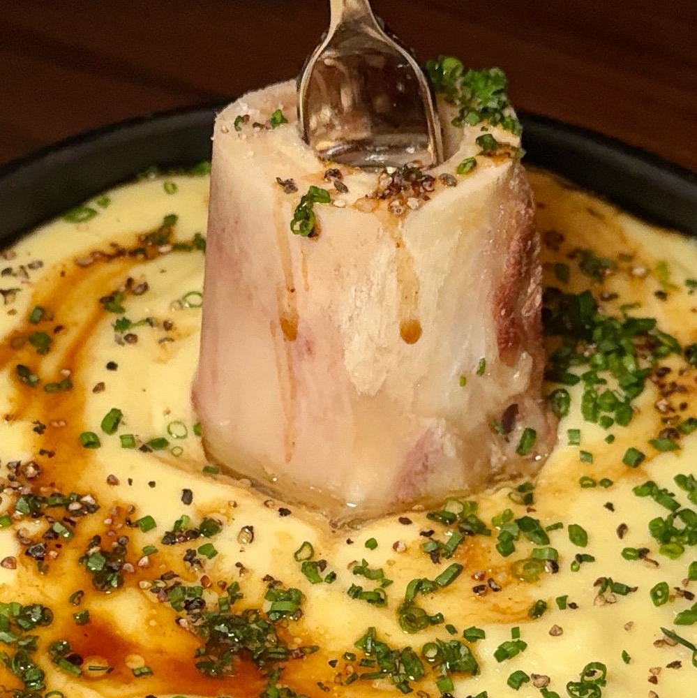 Photo of Bone marrow potato puree from Asador Bastian