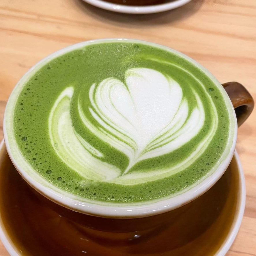 Photo of matcha latte from Coffee Lab & Roasters