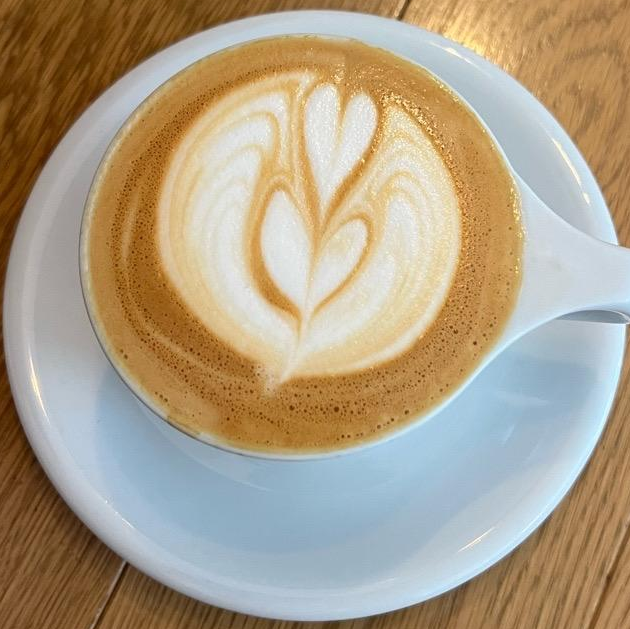Photo of cappuccino from Four Letter Word Coffee
