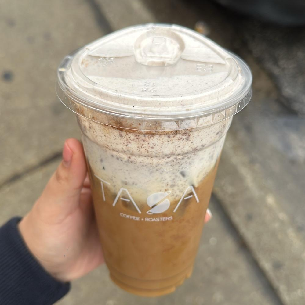 Photo of Arroz con leche latte from Tasa Coffee Roasters