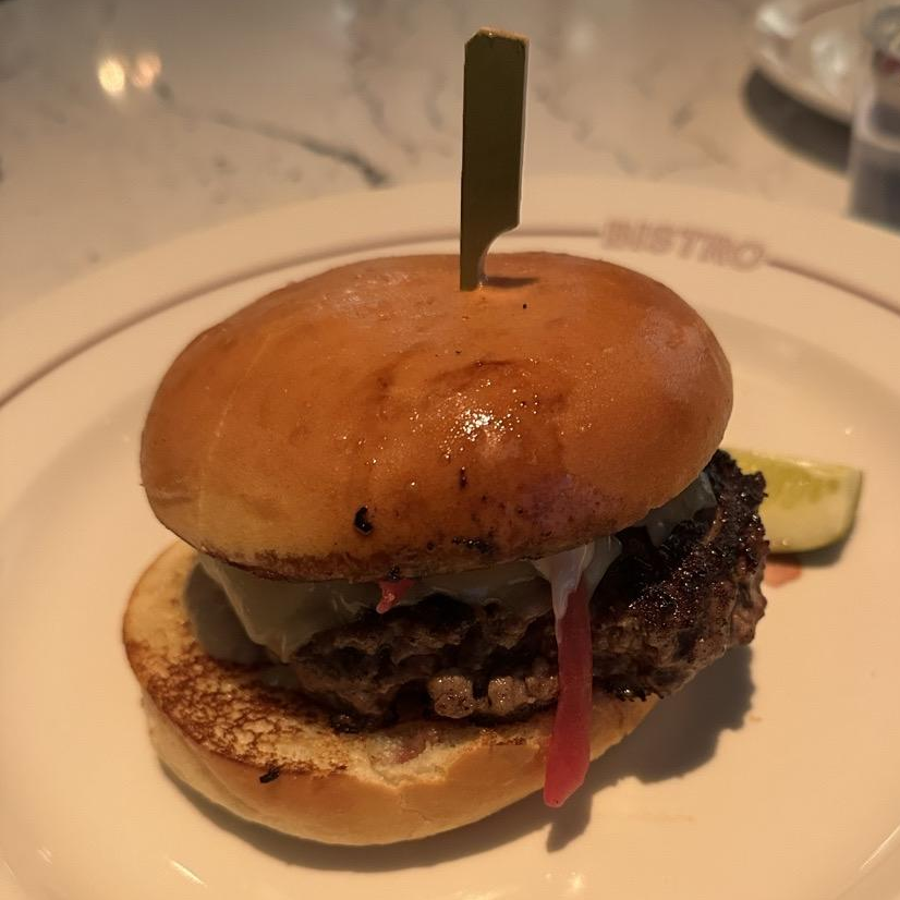 Photo of bistro burger from Bistro Monadnock