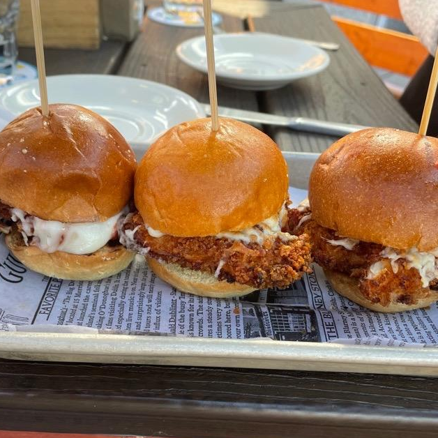 Photo of Chicken parm sliders from The Banshee