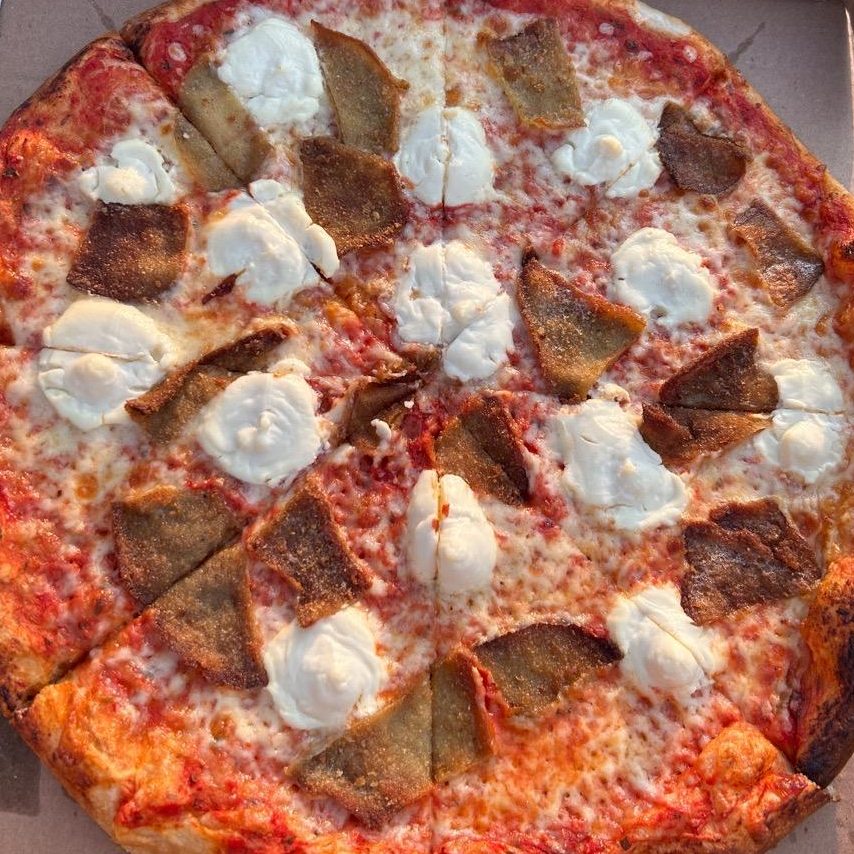 Photo of Fried eggplant and ricotta pizza from Cafe Porto Bello