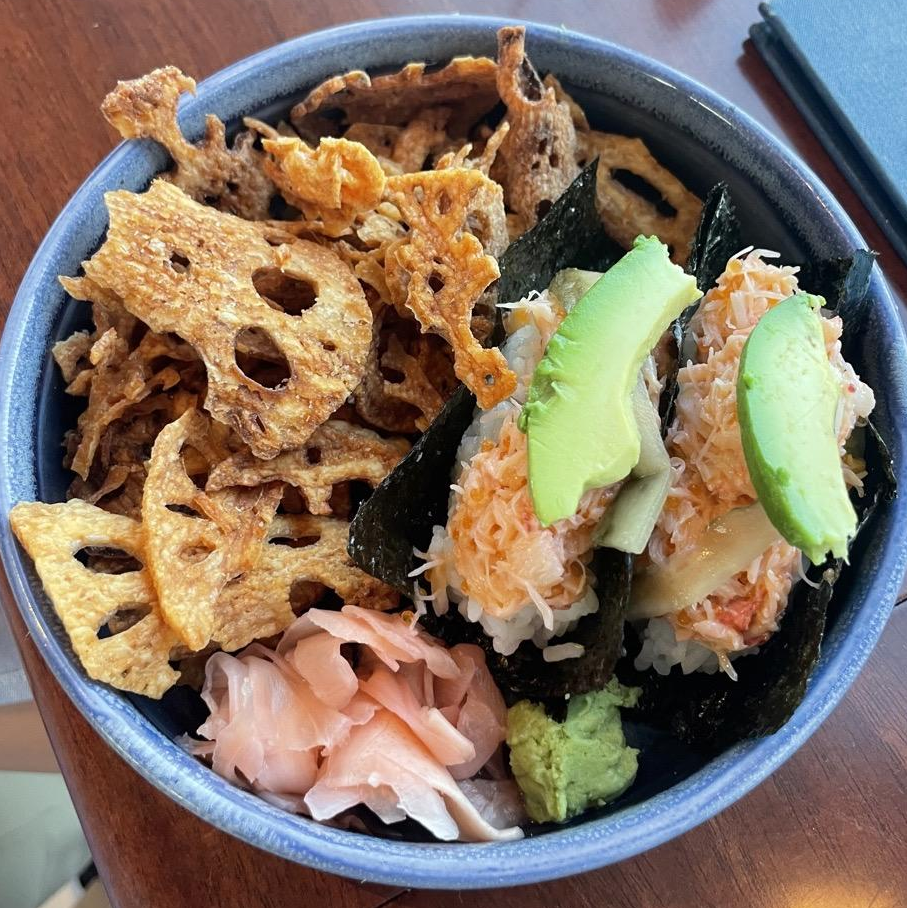 Photo of California hand rolls from ReelHouse Oyster Bar
