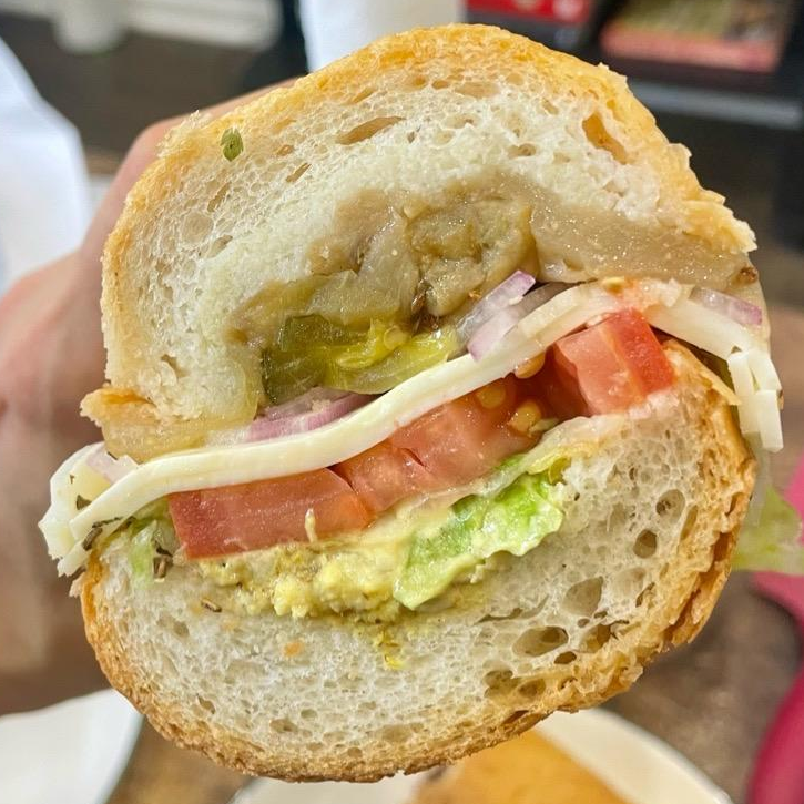 Photo of italian veggie sub from Bari Foods