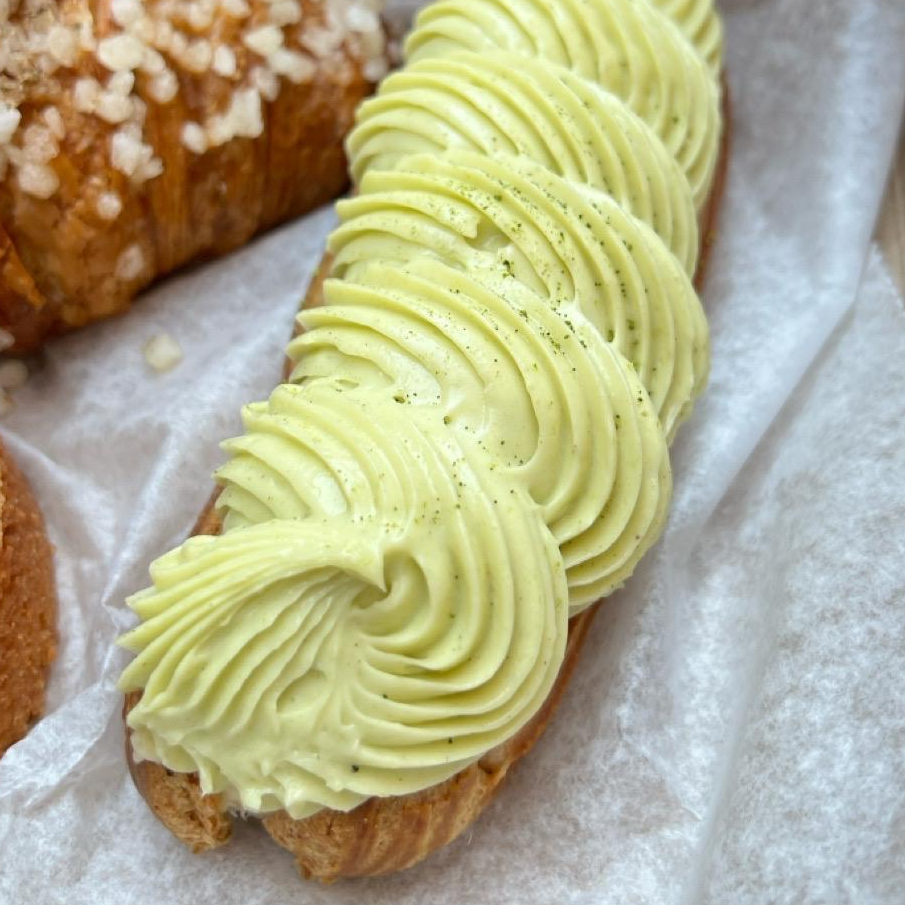 Photo of Matcha pandan eclair from Kasama