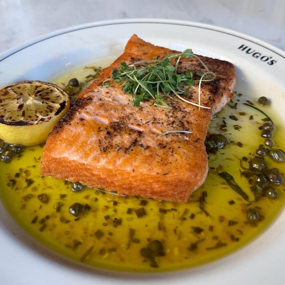 Photo of Salmon from Hugo's Frog Bar & Fish House