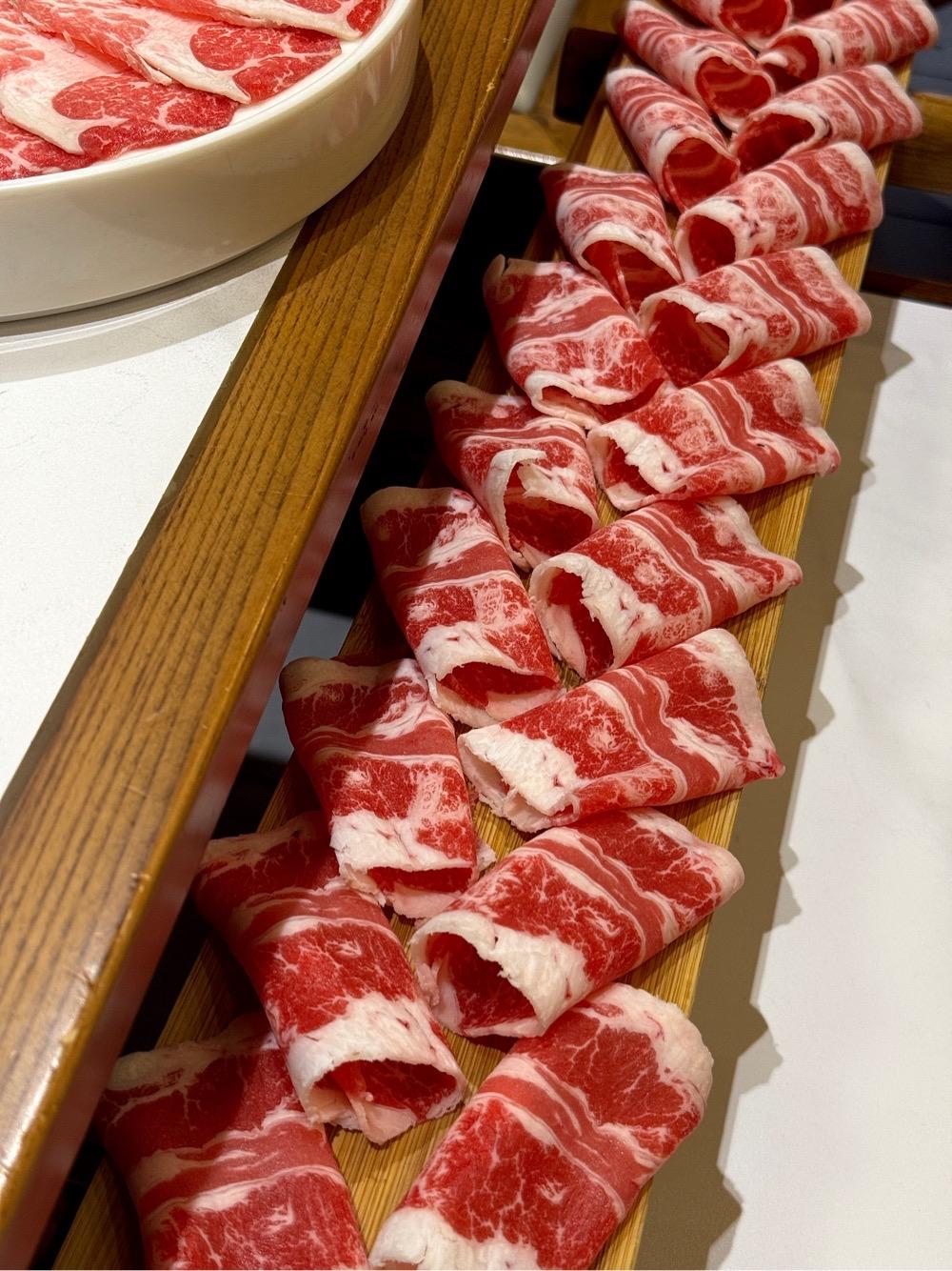 Photo of One meter sliced beef from Qiao Lin Hotpot - Boston
