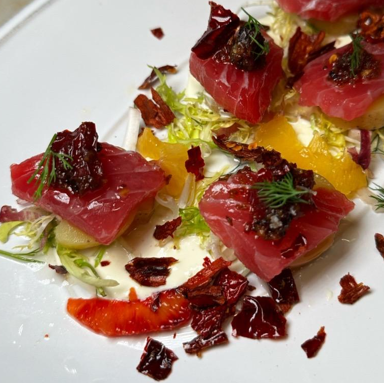 Photo of Tuna crudo from La Padrona Boston