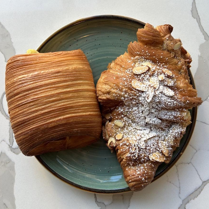 Photo of Pain suisse & almond croissant from PRB Boulangerie 🥐 KENDALL SQUARE