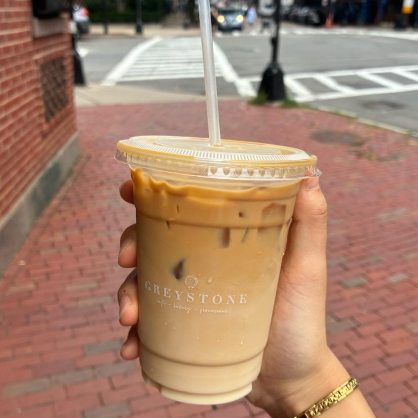 Photo of Iced vanilla latte from Greystone Cafe, Bakery, and Provisions