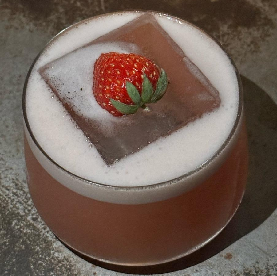 Photo of Bug themed cocktail from Backbar