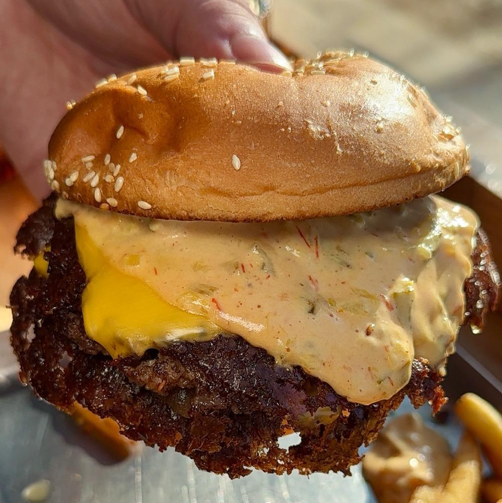 Photo of Smash burger from The Leavitt Street Inn & Tavern
