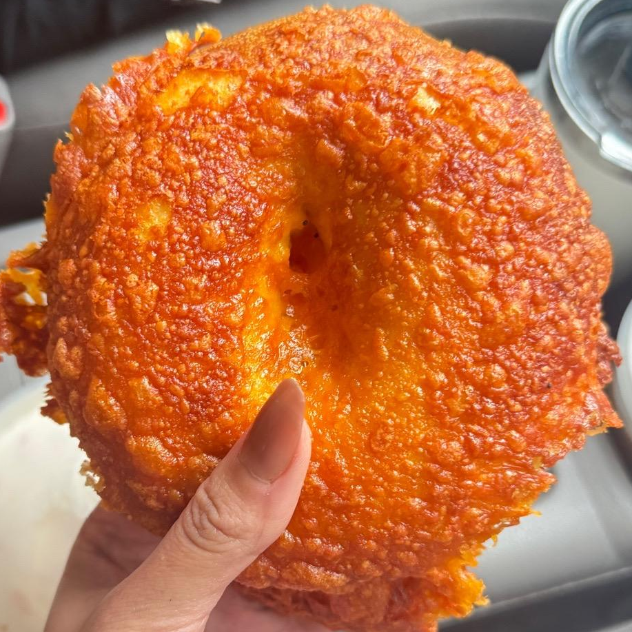 Photo of Cheddar bagel from Brick Street Bagels