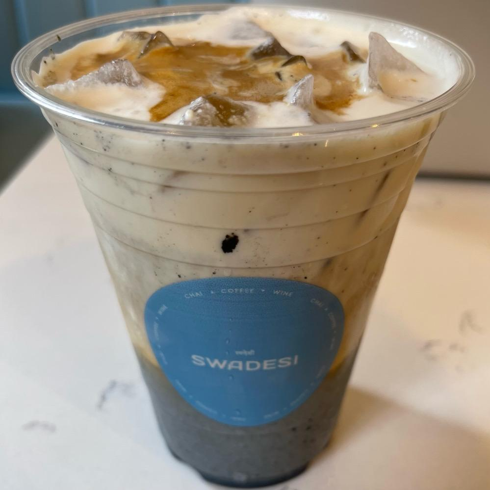 Photo of Sesame Blossom Latte from Swadesi Cafe